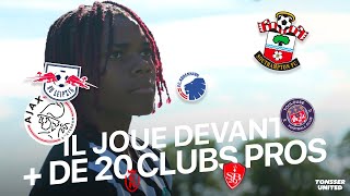 CE JOUEUR JOUE DEVANT 20 CLUBS PROS  Tonsser United EP1 [upl. by Pegg]