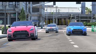 GTA RP 2 GTR en délit de fuite vs Police I Grand Paris RP [upl. by Bauer236]