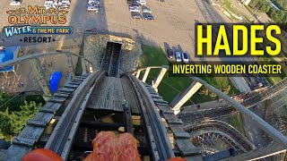 HADES 360  LIGHTS ON POV  Mt Olympus Theme Park [upl. by Imehon589]