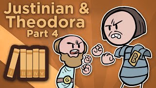 Byzantine Empire Justinian and Theodora  Vanquishing the Vandals  Extra History  Part 4 [upl. by Odnam]