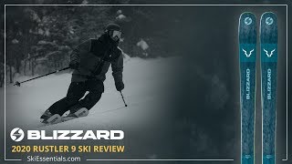 2020 Blizzard Rustler 9 Ski Review [upl. by Ayra]