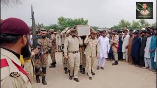 Pakistan Armys Martyred Soldiers Laid to Rest with Full Military Honours [upl. by Gervais]