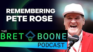 RIP Pete Rose  The Bret Boone Podcast [upl. by Nielson]