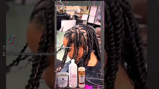 CALI BRAID AND LOC GEL BAMBOO CHARCOAL SHAMPOO POROSITY BALANCING ELIXIR DETANGLER [upl. by Janice578]