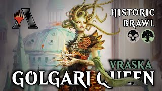 Historic Brawl  Vraska Golgari Queen  MTG ARENA [upl. by Skardol]