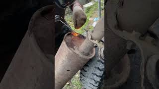 The car is welding for tips carwelding diy welder [upl. by Suiddaht]