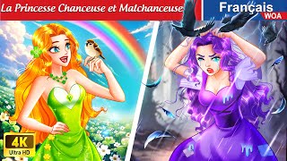 La Princesse Chanceuse et Malchanceuse 🍀🌈 LUCKY vs UNLUCKY 🌛 Fairy Tales  WOA  French Fairy Tales [upl. by Batruk]