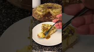 Creamy Pistachio Cheesecake full recipe on my channel Subscribe🥰 [upl. by Idnym726]