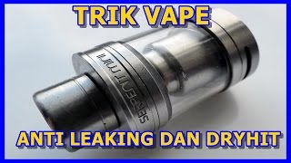 Trik Vape  Cara Build Coil dan Wicking Serpent Mini RTA Anti LeakingDrayhit [upl. by Denver273]