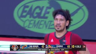 June Mar Fajardo’s PERFECT TIMING for San Miguel vs Phoenix in the 2Q  PBA Season 49 Governors Cup [upl. by Anayd]