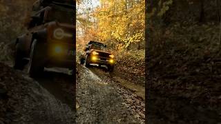 Spaas Creek Rd Fall Colors on Full Display offroad overland ky DBNF [upl. by Rowen432]