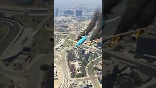 A Plane B340 Crash After Takeoff shortgta5 [upl. by Sidell420]