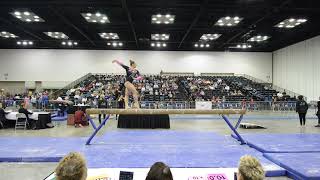 Chloe Widner  Beam  2019 Womens Junior Olympic National Championships [upl. by Tivad]