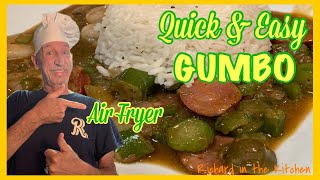 Quick and Easy Gumbo  Richard in the kitchen [upl. by Aleet30]