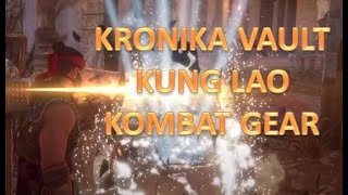 MK 11 Aftermath Release Gift Special Event 8 Kronika Gold Chest RARE Kung Lao KOMBAT LEAGUE GEAR [upl. by Anerec352]