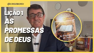 As Promessas de Deus  ​⁠Lição 1  CPAD  EBD  ​⁠​⁠​⁠​⁠Cirozibordi [upl. by Aznola]