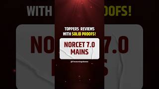 NORCET 70 Toppers with solid Review tncnursing norcet [upl. by Lenzi]