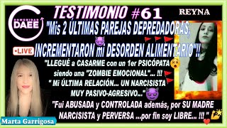 TESTIMONIO 61 Me CASÉ con 1 PSICÓPATA siendo una quotZOMBlE EMOCIONALquot💔ACABÉ CON 1 NARCISISTA MÉDICO😈 [upl. by Anemix]