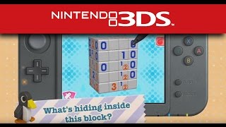 Picross 3D Round 2  Overview Trailer Nintendo 3DS [upl. by Sommer]