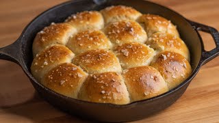 EASY SOURDOUGH DINNER ROLLS RECIPE [upl. by Eidna]