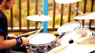 ONE OK ROCK 「Clock Strikes」 Drum Cover by AWei [upl. by Gaspar207]