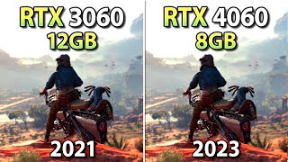 RTX 3060 vs RTX 4060  Test in 14 New Games 1080p [upl. by Nievelt]