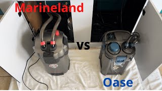 Canister filter Comparison Oase Bio Master￼350 vs Marineland Magnaflow 360 [upl. by Stutsman]