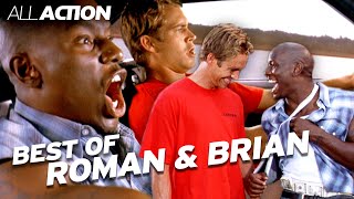 Best of Roman and Brian  Fast amp Furious  All Action [upl. by Eimac621]