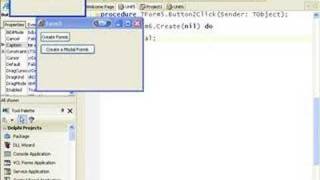 Delphi Programming Tutorial 26  Form Creation [upl. by Westbrook613]