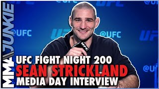 Sean Strickland wants main event blood bath rips Kevin Holland  UFCVegas47 [upl. by Lorelie]