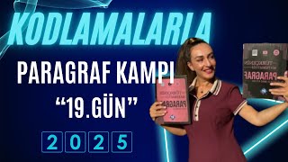 2025 PARAGRAF KAMPI  PARAGRAFTA YER DEĞİŞTİRME 21 GÜNDE  KODLAMALARLA  19GÜN [upl. by Larianna]