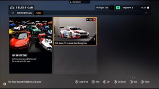 First time Multiplayer online Laguna Seca  Honda Civic LA Forza Motorsport [upl. by Maegan]