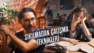 Sıkılmadan etkili çalışma teknikleri [upl. by Yablon277]