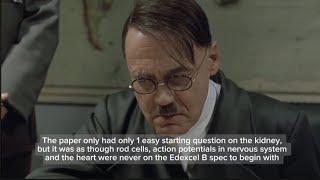 Hitler reacts to ALevel Biology Edexcel B 2024 Paper 3 June 19th [upl. by Pepi327]