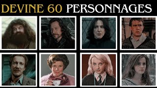 Devine le nom de 60 personnages dans Harry Potter [upl. by Asila]