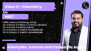 IUPAC name of following will be a 4formyl 3methyl 1hydroxy benzene b 4formyl 3methyl phe [upl. by Ambrosius]