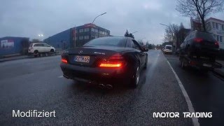 Mercedes SL500 Brutal Exhaust Sound  Motor Trading [upl. by Murat]