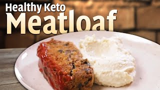 Keto Recipe  Easy Keto Meatloaf Recipe [upl. by Nytsua]