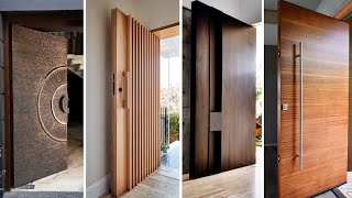 Top 100 Wooden Door design ideas catalogue for main home entrance  Interior Decor Designs [upl. by Ylsew676]