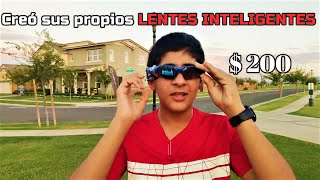 Creó sus Propias Gafas Inteligentes con 16 años [upl. by Neleh]