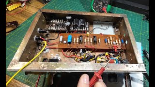 Hagstrom Bass 210 Guitar Amplifier Restoration Part 2 [upl. by Haimaj]