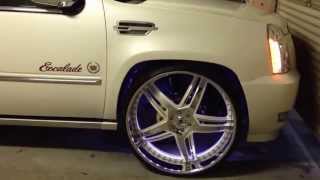 Escalade ESV Air Ride on ASANTI 30s FampR [upl. by Itsrejk]