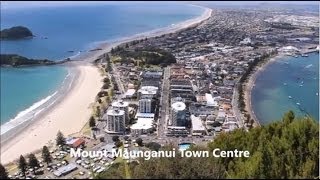 Walk to the summit of Mount Maunganui Bay of Plenty New Zealand [upl. by Nidnal926]