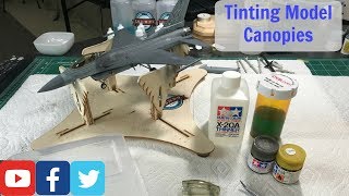 Tinting Scale Model Aircraft Canopies Made Easy e004 [upl. by Nomaj]