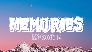 Maroon 5  Memories Lyrics [upl. by Pollie787]