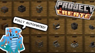 Automating the ENTIRE ANDESITE AGE in Minecraft Create Mod [upl. by Kalagher]