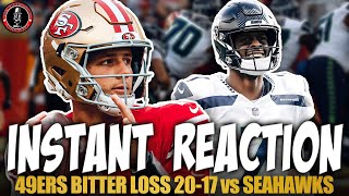 🚨Instant Reaction 49ers Lose 2017 vs Seahawks  Complete Meltdown [upl. by Annoyi]