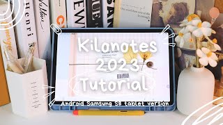 2023 Kilonotes Android Tutorial amp Walkthrough  Best Note Taking App for Android [upl. by Milburn]