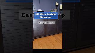 Cabinet Update using Wallpaper furnituremakeover homedecor viralvideo [upl. by Leirol]