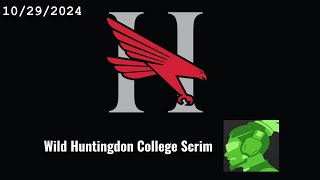 First Huntingdon College Scrim [upl. by Einnahc]